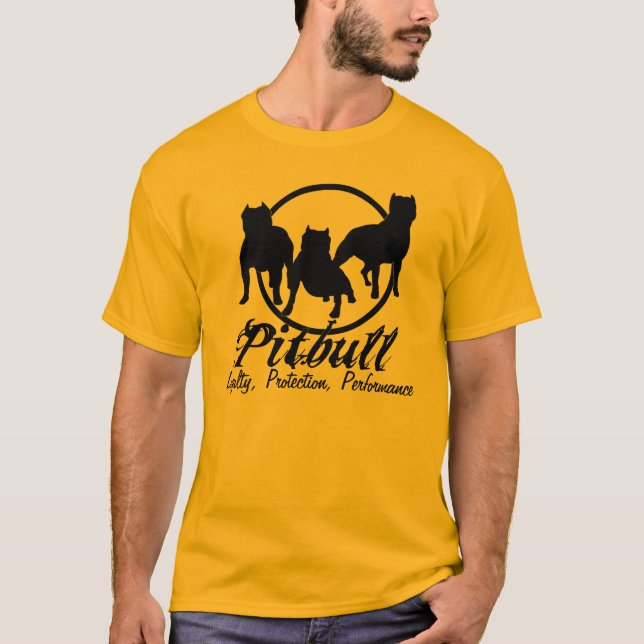 T-SHIRT DE PITBULL (Devant)