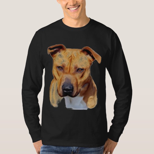 T-shirt de Pitbull (Devant)