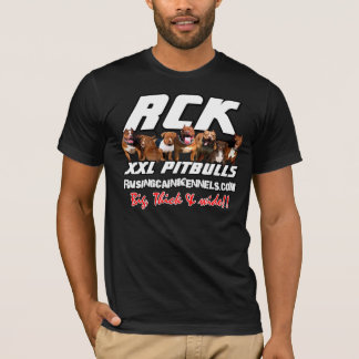 T-SHIRT DE PITBULL POUR LES HOMMES, HABILLEMENT DE