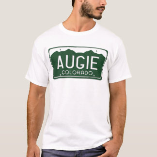 T-shirt de plaque minéralogique d'AUGIE le