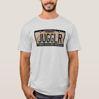 T-shirt de plaque minéralogique de JUGGLR