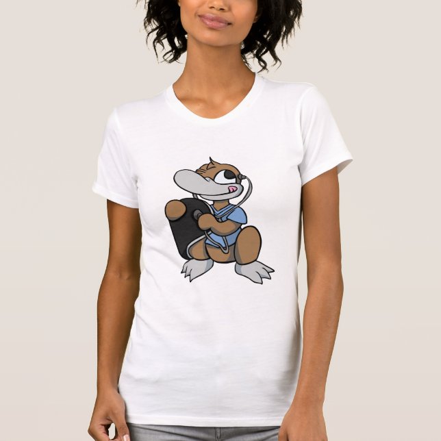 T-shirt de Platypi d'infirmière (Devant)