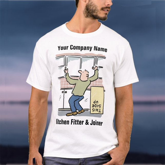 T-Shirt de Plombier de Cuisine & Menuisier (Créateur téléchargé)