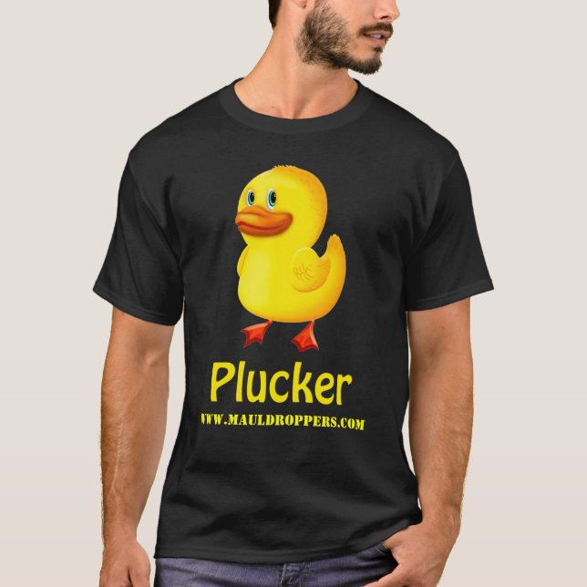 T-shirt de plumeur de canard de Mauldroppers (Devant)