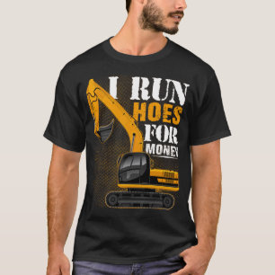 T-shirt De Plus, Je Fais Des Trous Pour De L'Argent - Drôl