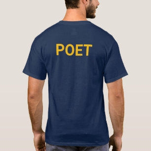 T-shirt de poète