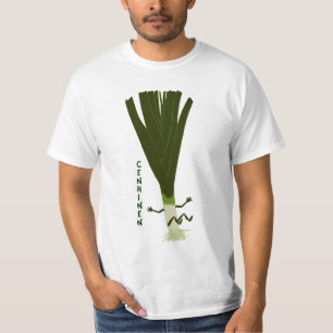 T-shirt de poireau
