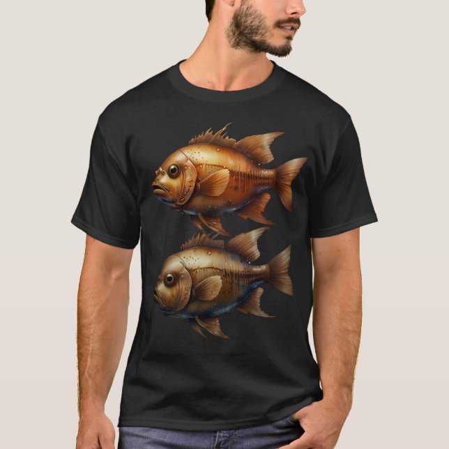 t-shirt de poisson (Devant)