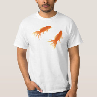 T-shirt de poisson rouge