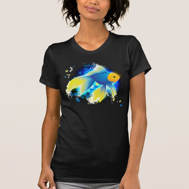T-shirt de poisson rouge (Devant)
