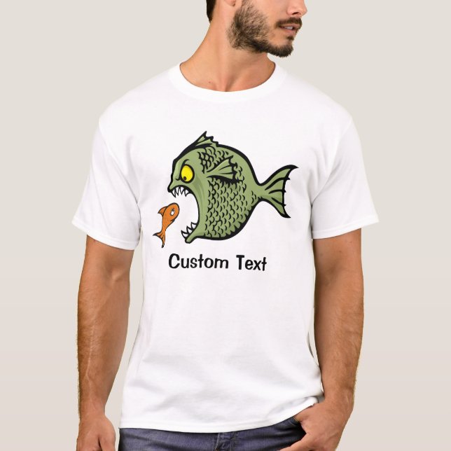 T-shirt de poisson taureau (Devant)