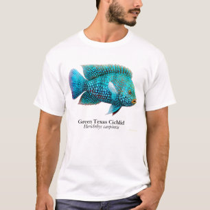 T-shirt de poissons de Cichlid du Texas
