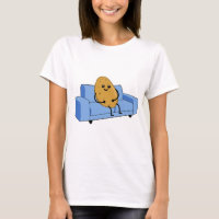 T-Shirt De Pomme De Terre Couche Cute