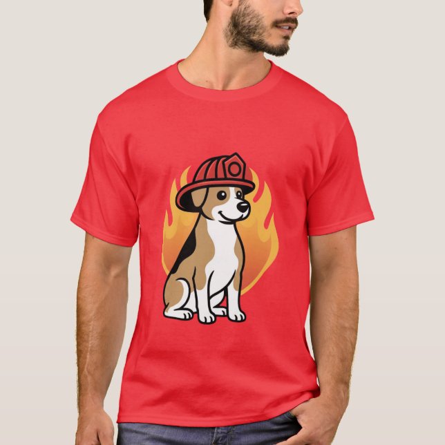 T-Shirt de pompier (Devant)