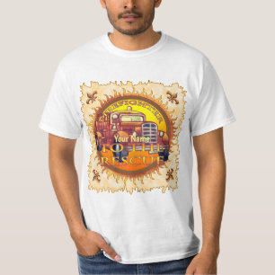 T-Shirt de pompier À La Rescousse