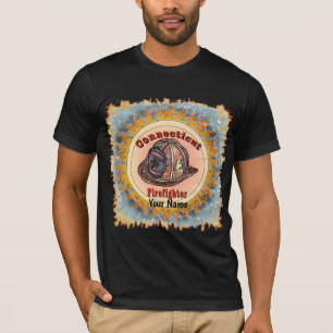 T-shirt de pompier du Connecticut