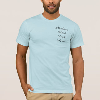 T-shirt de portier de dock d'île de Mackinac