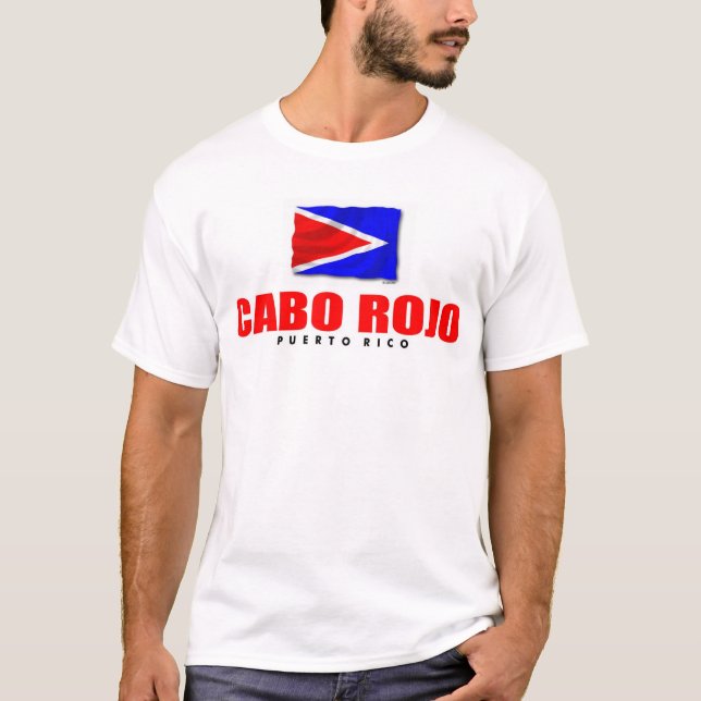 T-shirt de Porto Rico : Cabo Rojo (Devant)