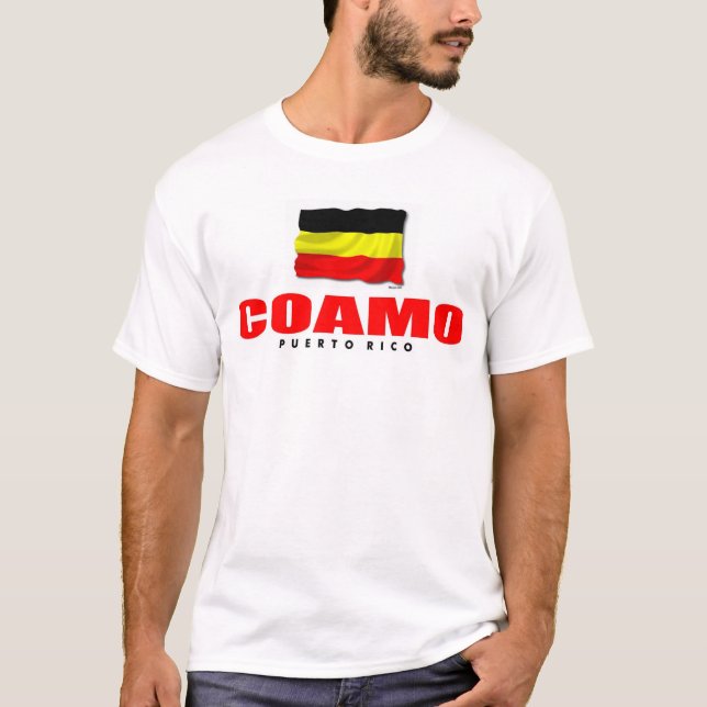 T-shirt de Porto Rico : Coamo (Devant)