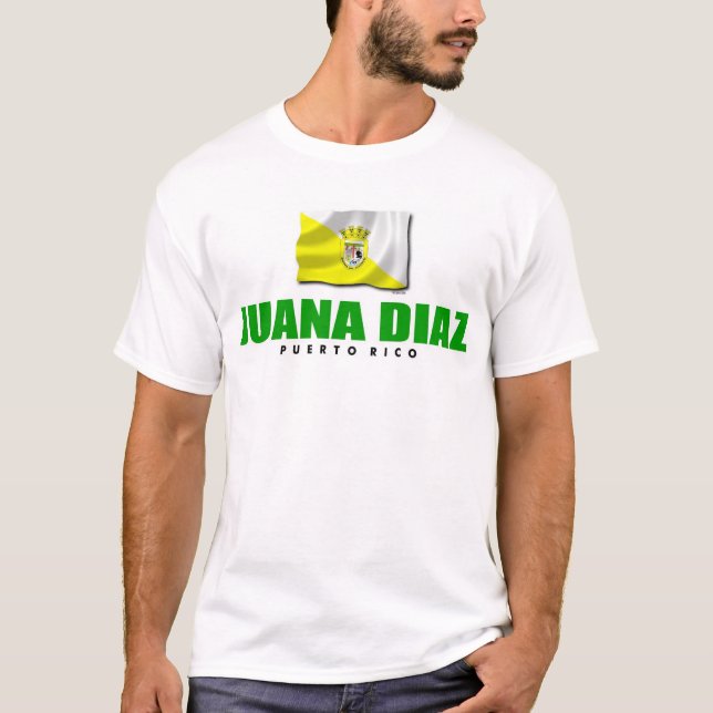 T-shirt de Porto Rico : Juana Diaz (Devant)