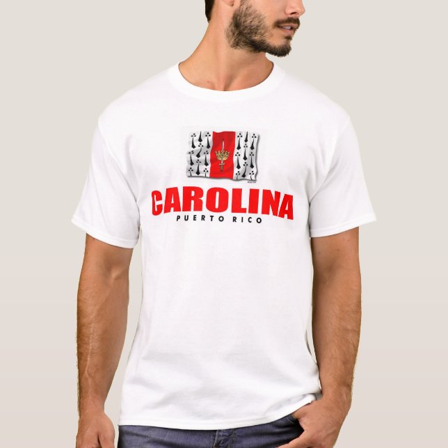 T-shirt de Porto Rico : La Caroline (Devant)