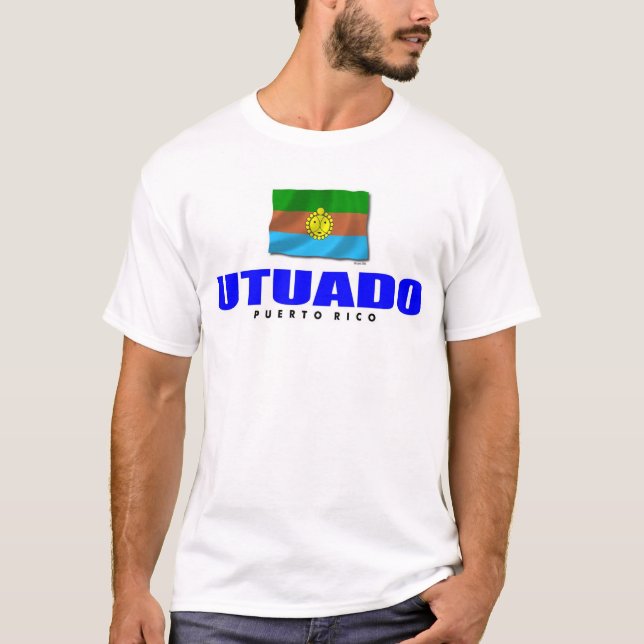 T-shirt de Porto Rico : Utuado (Devant)