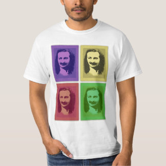 T-shirt de portrait de baba de Meher d'art de