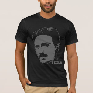 T-shirt de portrait de Nikola Tesla