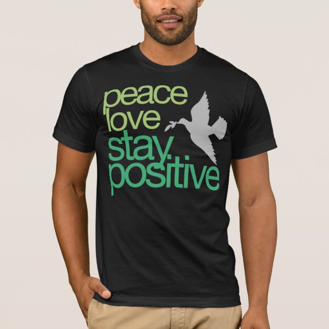 T-shirt de positif de séjour (Devant)