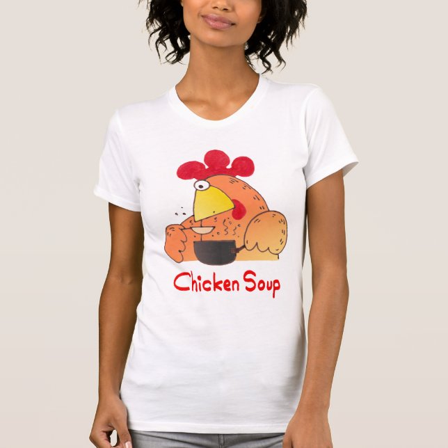 T-shirt de potage au poulet (Devant)