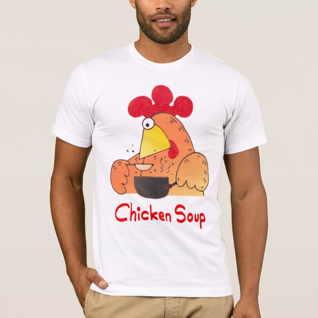 T-shirt de potage au poulet (Devant)