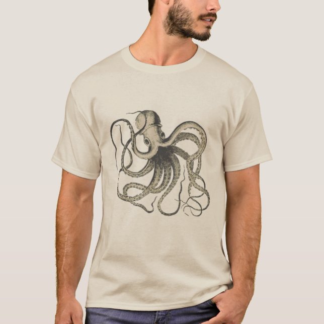 T-shirt de poulpe (Devant)