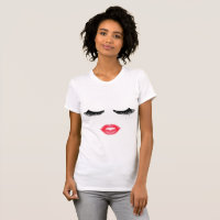 T-shirt de poussée de mèche