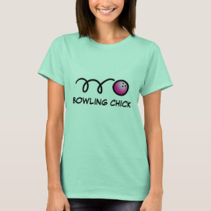T-shirt de poussin de bowling