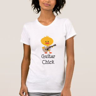 T-shirt de poussin de guitare