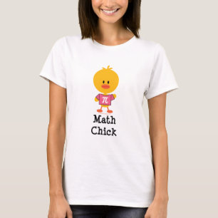T-shirt de poussin de maths