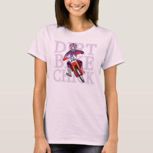 T-shirt de poussin de vélo de saleté de fille