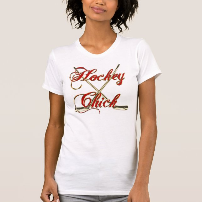 T-shirt de poussin d'hockey (Devant)