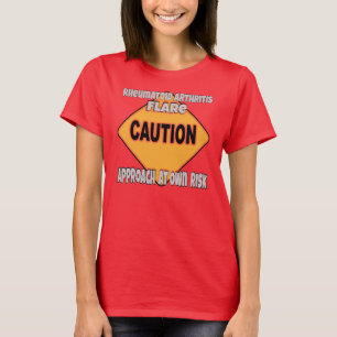 T-shirt de précaution de fusée de rhumatisme