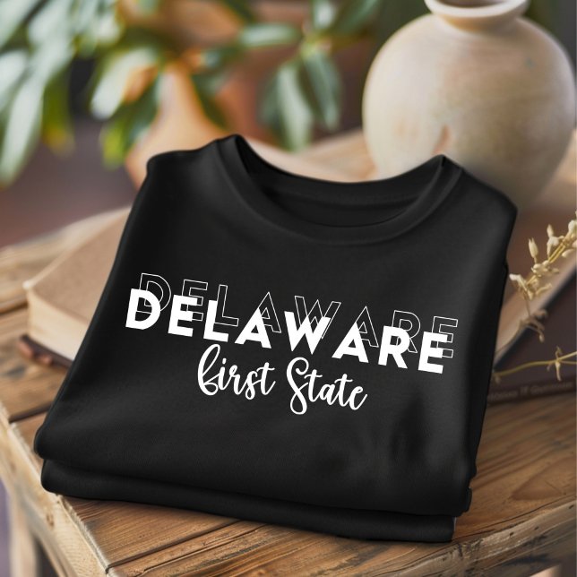 T-shirt de premier état du Delaware (Créateur téléchargé)