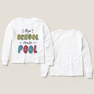 T-shirt de préparation d'été blanc pour garçons -