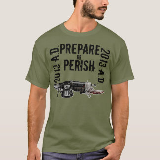 T-shirt de Prepper de zombi
