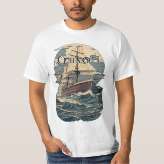 t-shirt de prévision d'expédition