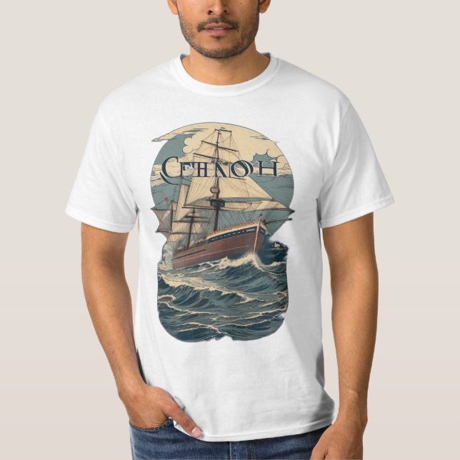 t-shirt de prévision d'expédition (Devant)