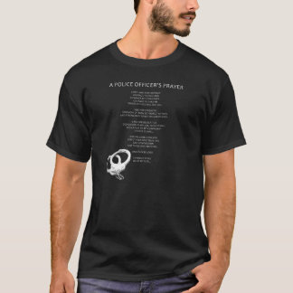 T-shirt de prière de policiers