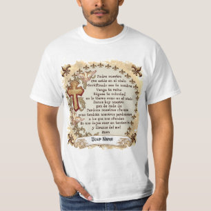 T-shirt de prière des lords espagnol révisé