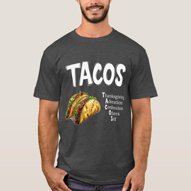 T-shirt de prière TACOS (Devant)