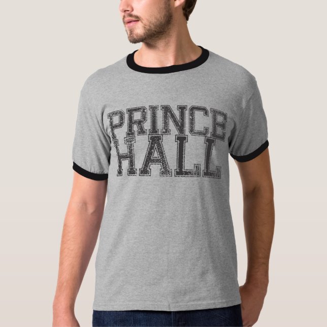 T-shirt de prince Hall Mason (Devant)