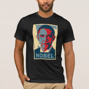 T-shirt de prix de paix Nobel d'art de bruit