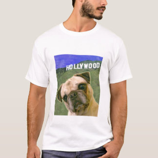 T-shirt de productions de chien de carlin